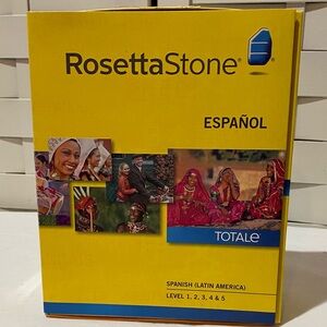 Rosetta Stone Español Language Learning Software - Yellow